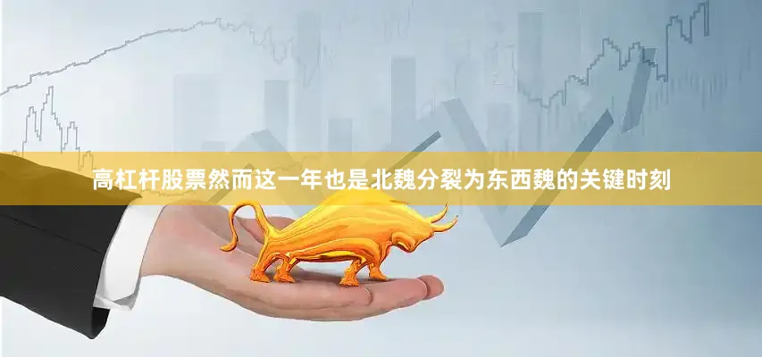 高杠杆股票然而这一年也是北魏分裂为东西魏的关键时刻